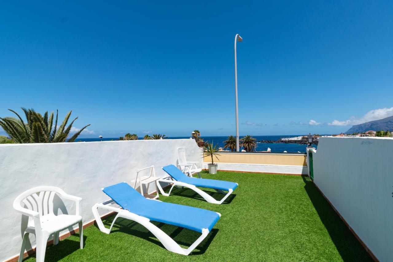 El Varadero Grande Terrasse Ensoleillee Face A La Mer Apartman Puerto de Santiago  Kültér fotó