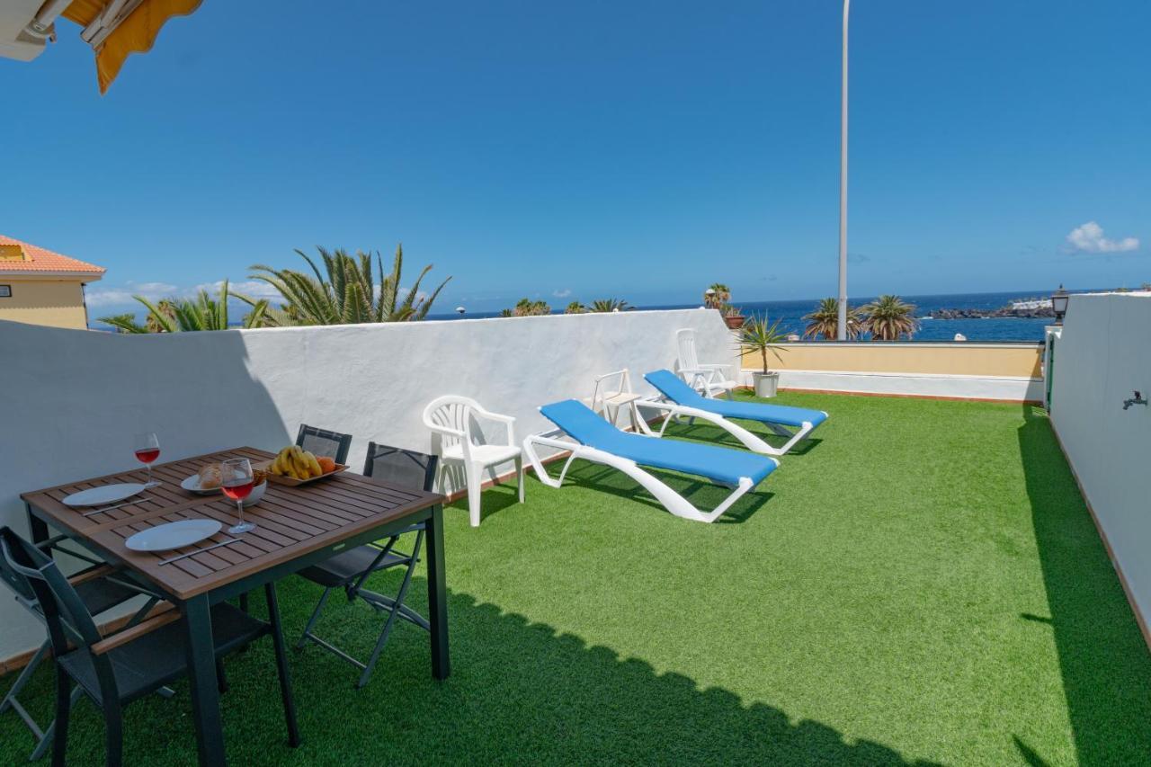 El Varadero Grande Terrasse Ensoleillee Face A La Mer Apartman Puerto de Santiago  Kültér fotó